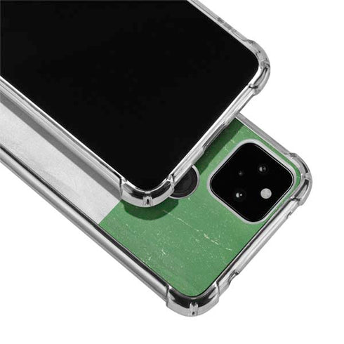 Italy Flag Distressed Google Pixel 5 Clear Case